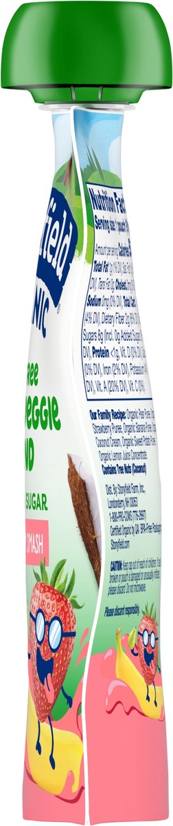 slide 2 of 11, Stonyfield Organic Dairy Free Smoothie Pouch, Strawbanana Smash, 3.2 oz., 3.2 oz