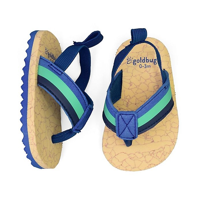 slide 1 of 1, goldbug BOYS COLORBLOCK FLIP FLOP, 1 ct