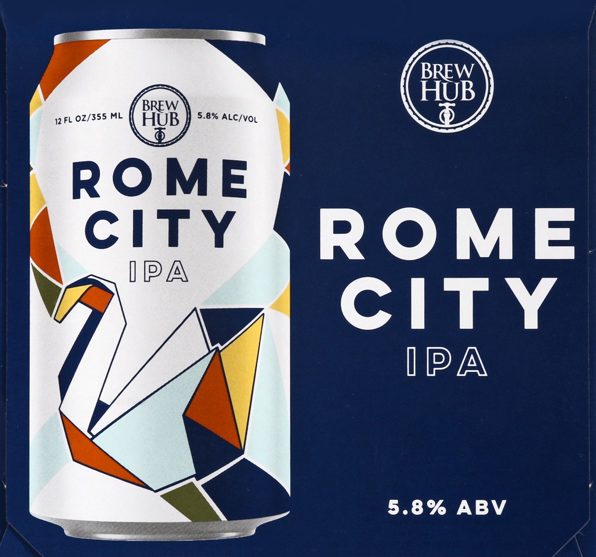 slide 5 of 7, Brew Hub Rome City IPA, 6 ct; 12 oz