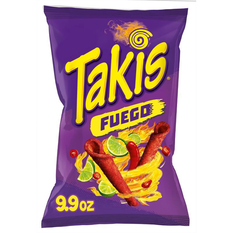 slide 1 of 16, Takis Rolled Fuego Tortilla Chips - 9.9oz, 9.9 oz