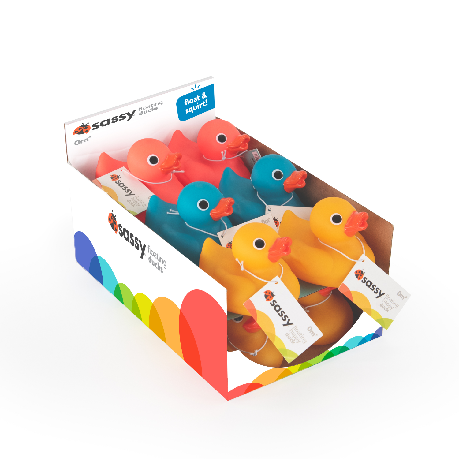 slide 3 of 3, Sassy Floating Duck, 1 ct