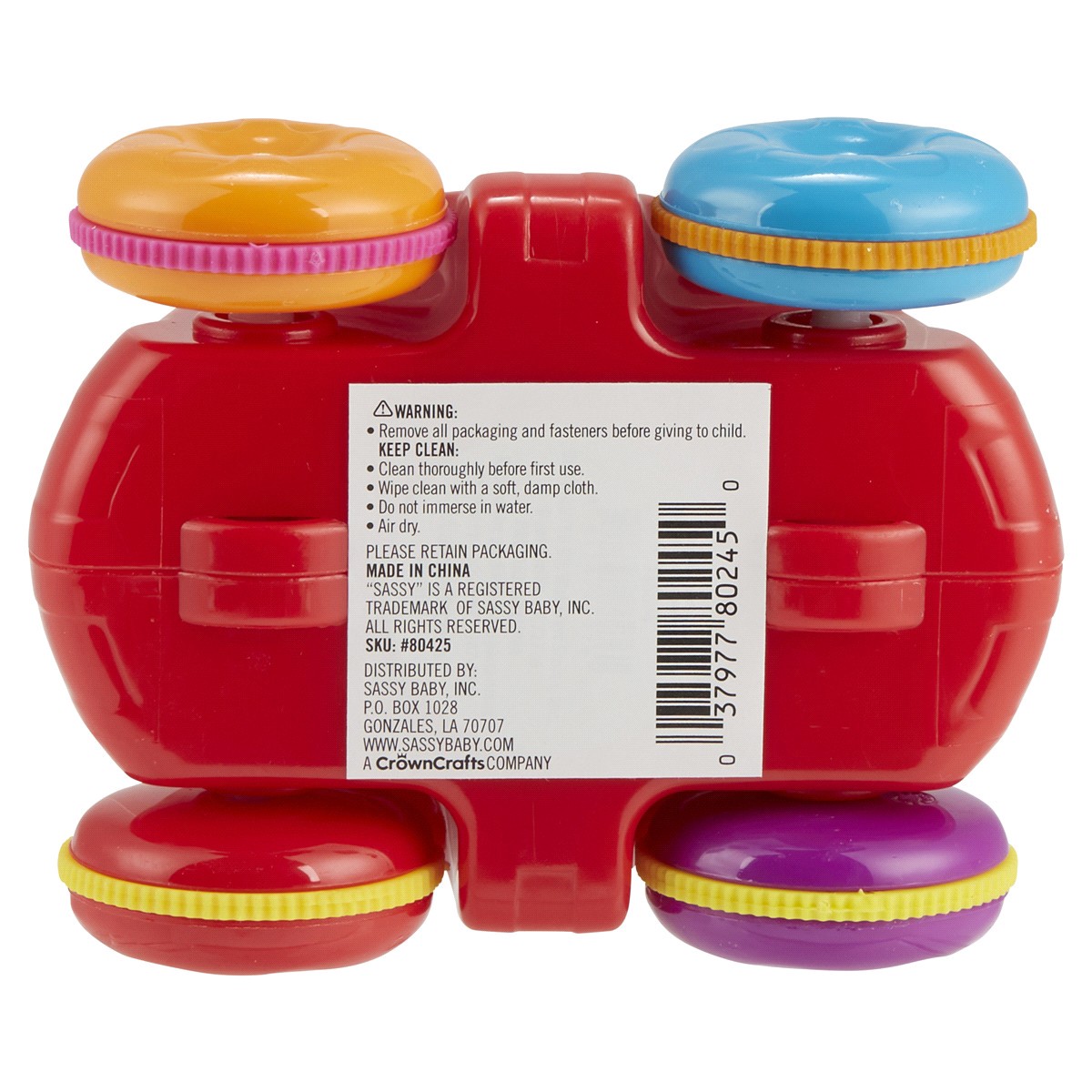 slide 2 of 2, Sassy Pop 'N Push Car 1 ea, 1 ct