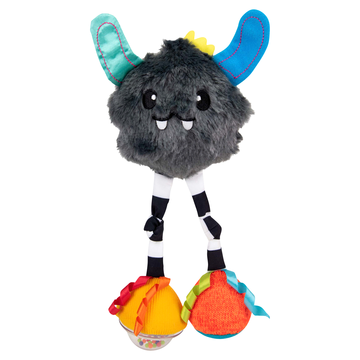 slide 1 of 3, Sassy Confetti Yeti Car Seat or Stroller Toy, 1 ct