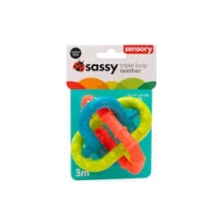 Sassy triple Loop Teether