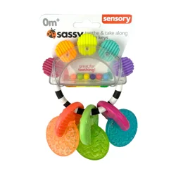 Sassy Teethe & Take Along Keys