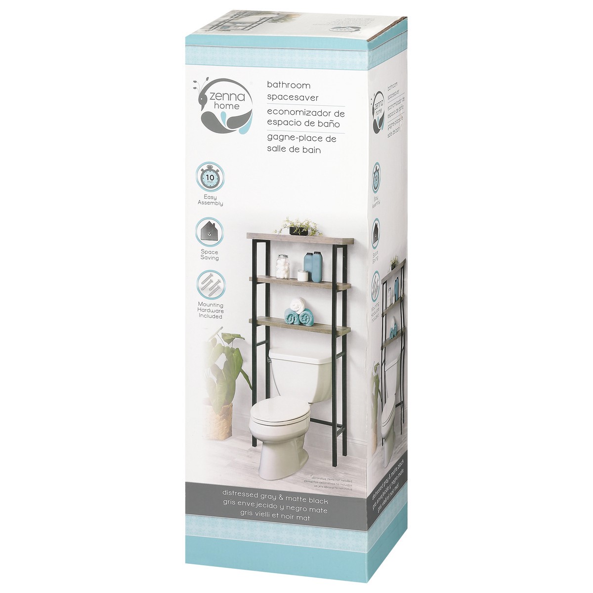 slide 2 of 9, Zenna Home Bathroom Spacesaver 1 ea, 1 ct