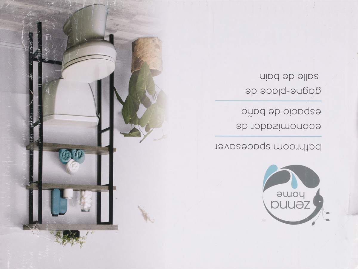 slide 9 of 9, Zenna Home Bathroom Spacesaver 1 ea, 1 ct