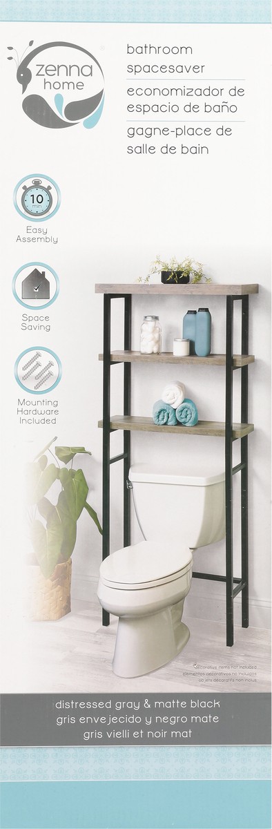 slide 7 of 9, Zenna Home Bathroom Spacesaver 1 ea, 1 ct