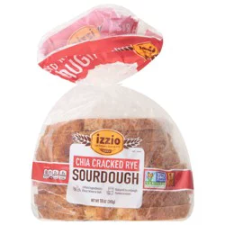 Izzio Artisan Bakery Chia Cracked Rye Sourdough 10 oz