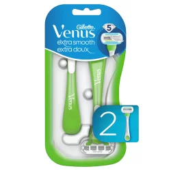 Gillette Venus Extra Smooth Green Disposable Women's Razors