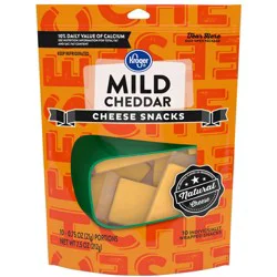 Kroger Mild Cheddar Cheese Snacks