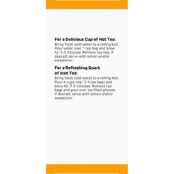 Smart Way Tagless Bags Decaf Black Tea