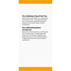 Smart Way Tagless Bags Decaf Black Tea