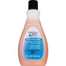 slide 1 of 1, Beauty 360 Non-Acetone Polish Remover, 10 oz