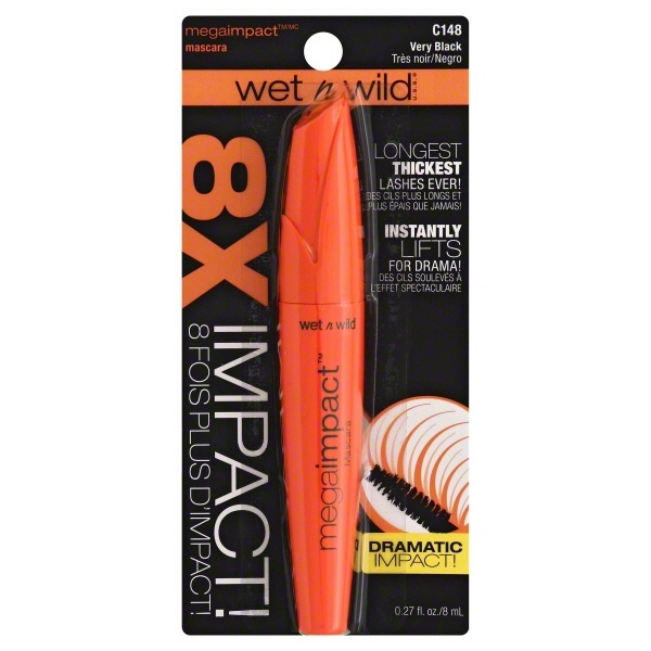 slide 1 of 1, Maybelline Wet n Wild Mega Impact Mascara, 1 ct