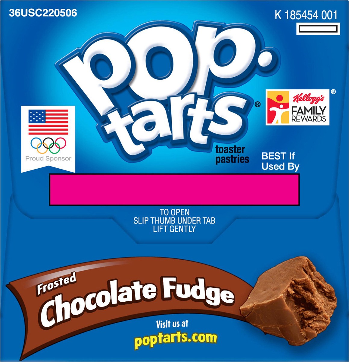 slide 5 of 10, Pop-Tarts Frosted Chocolate Fudge Toaster Pastries, 14.7 oz