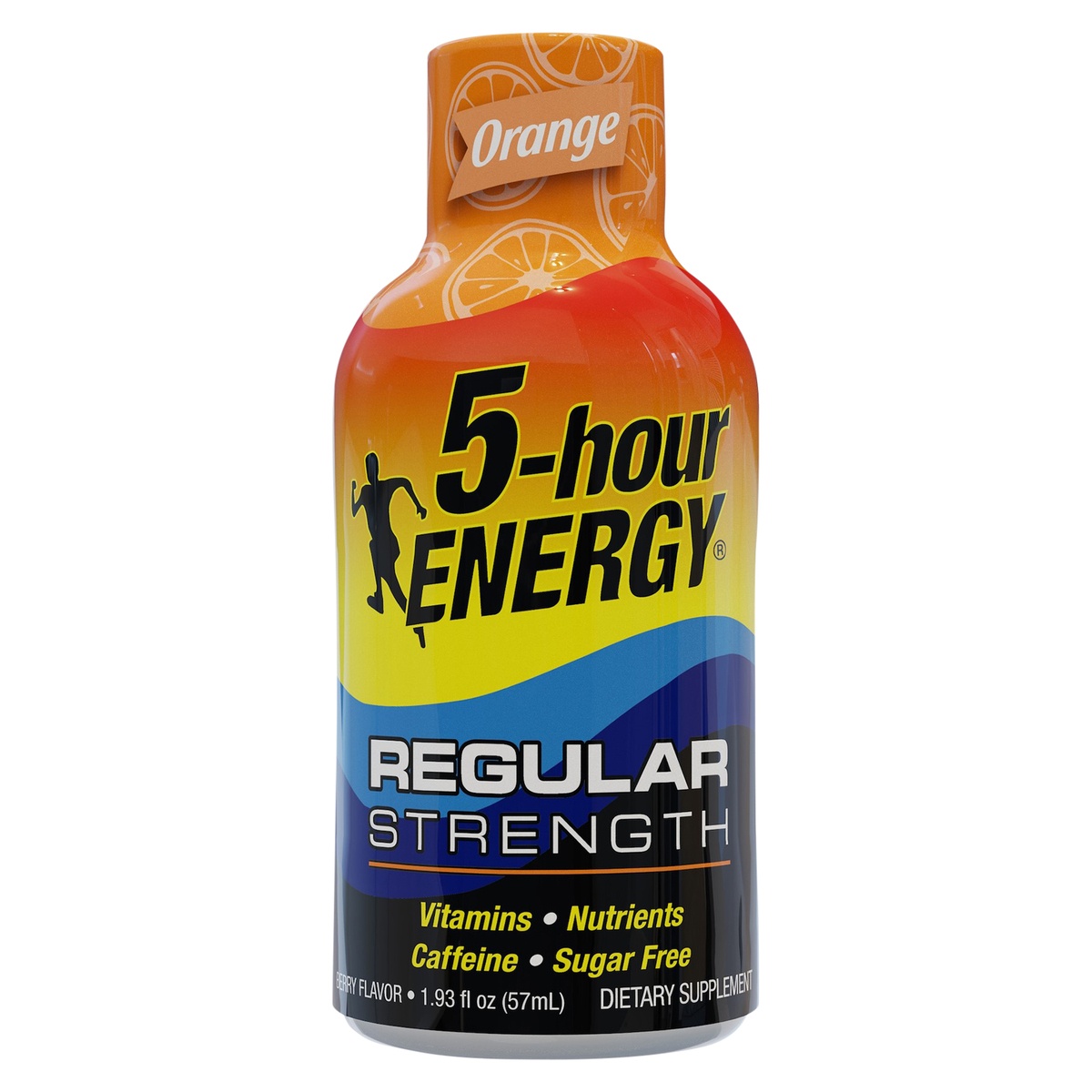 slide 1 of 1, 5-hour ENERGY Shot, Regular Strength, Orange, 1.93 oz