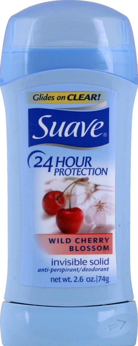 slide 2 of 2, Suave Deodorant Antiperspirant & Deodorant Stick Wild Cherry Blossom, 2.6 oz, 2.6 oz