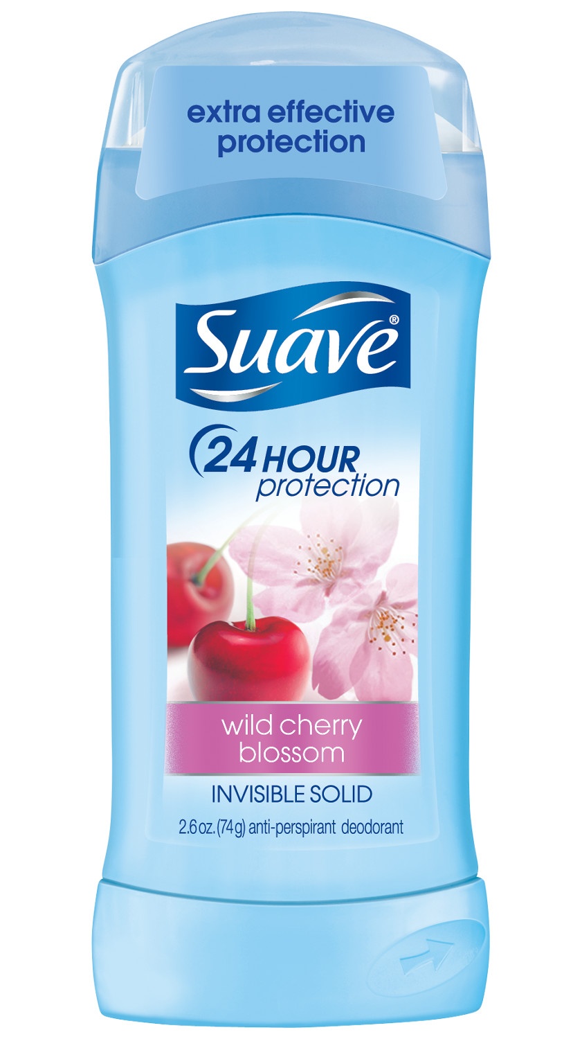 slide 1 of 2, Suave Deodorant Antiperspirant & Deodorant Stick Wild Cherry Blossom, 2.6 oz, 2.6 oz