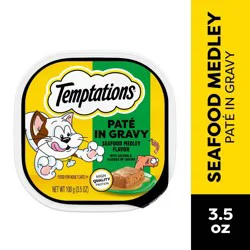 Temptations Adult Paté in Gravy Seafood Medley