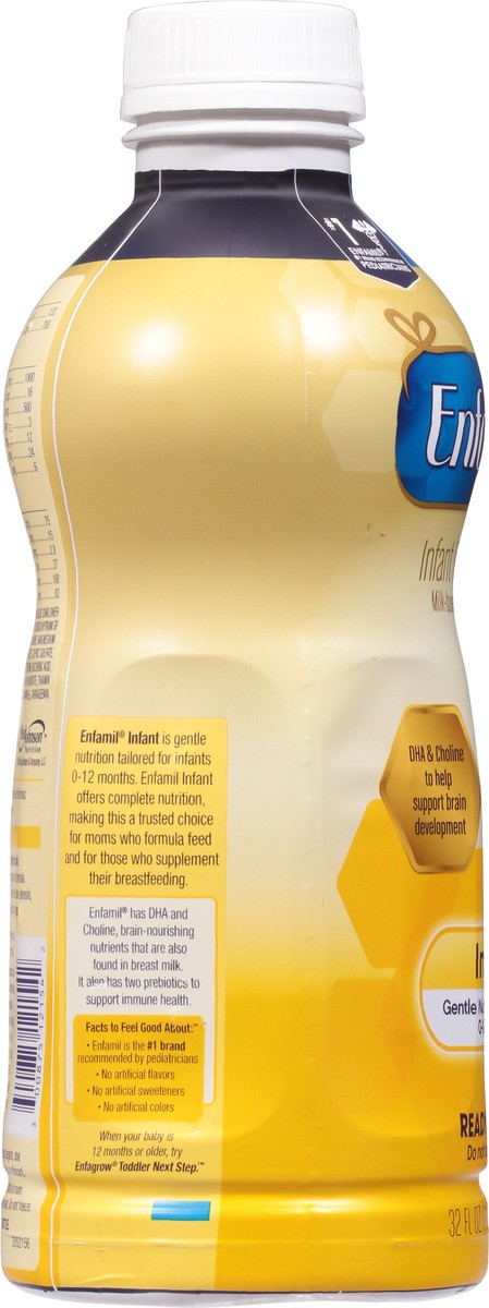 slide 4 of 11, Enfamil 0-12 Months Ready to Use Milk-Based with Iron Infant Formula 32 fl oz, 32 fl oz