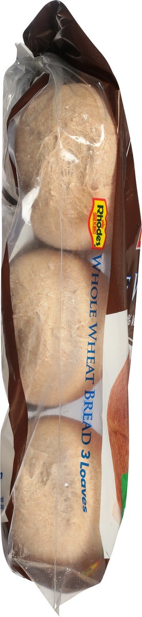 slide 7 of 9, Rhodes Bake-N-Serv 100% Whole Wheat Bread Dough, 3 ct