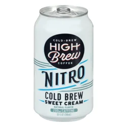 High Brew Coffee Nitro Cold Brew Sweet Cream- 10 oz