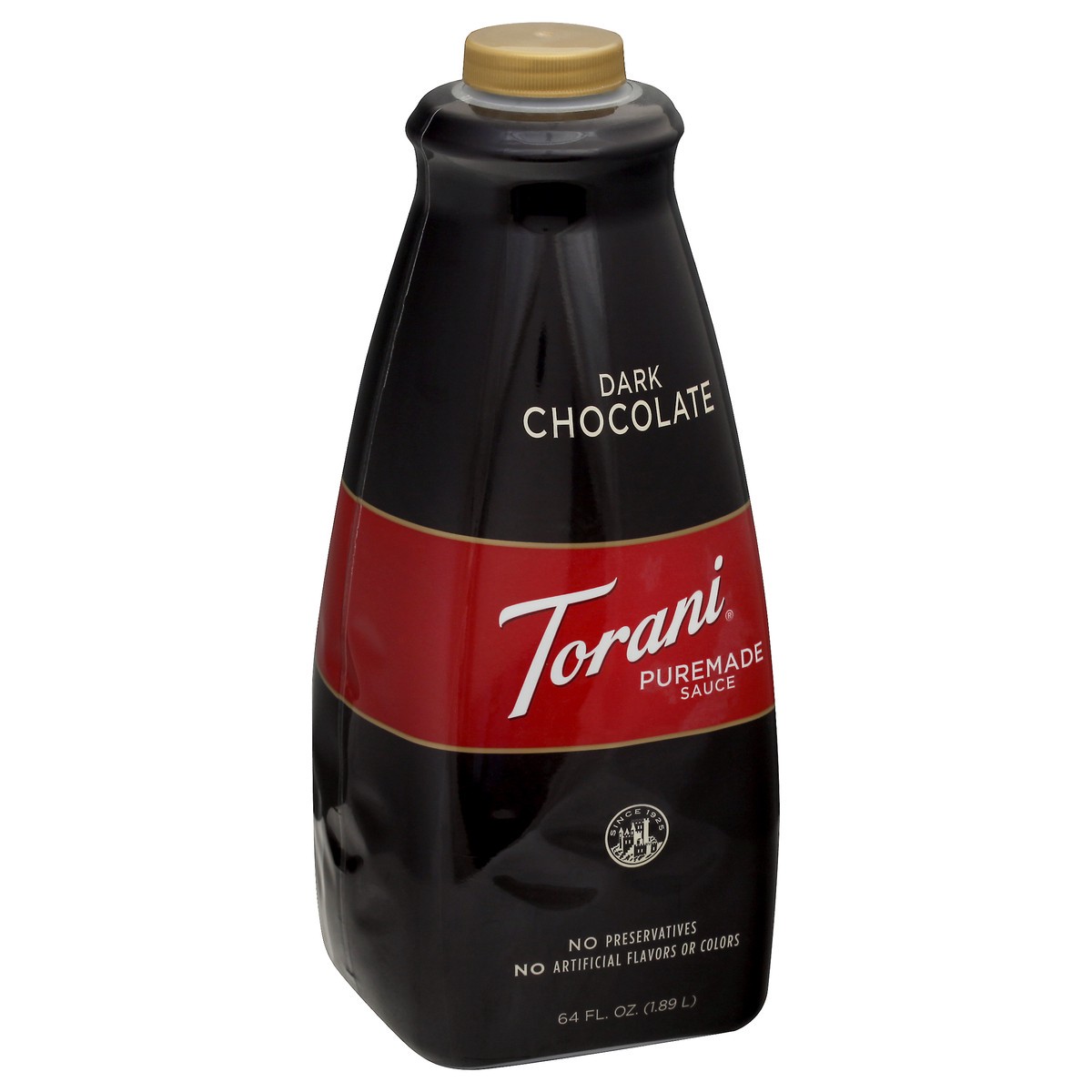 slide 11 of 13, Torani Dark Chocolate Puremade Sauce 64 oz, 64 oz