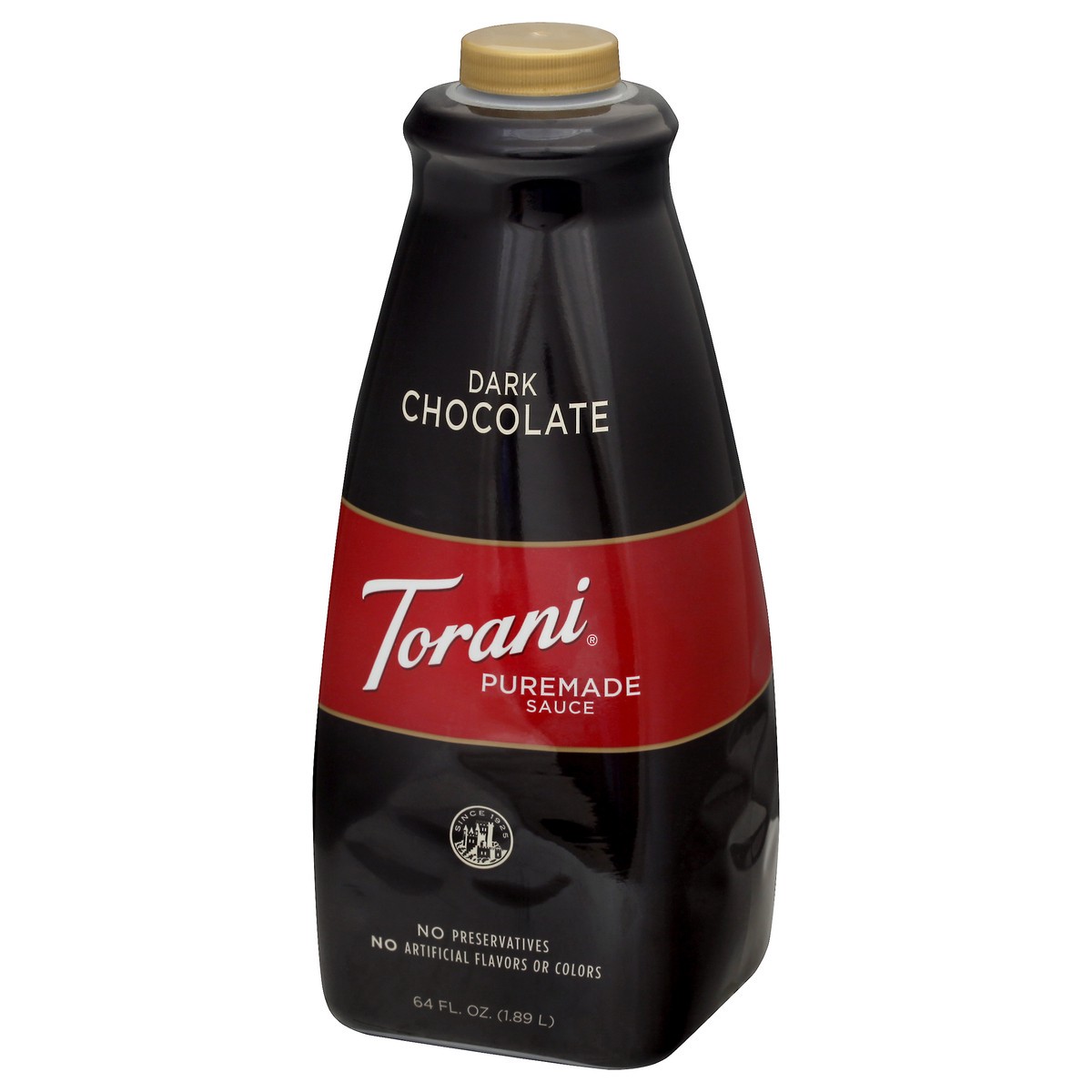 slide 10 of 13, Torani Dark Chocolate Puremade Sauce 64 oz, 64 oz