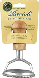 Fante's 2.5 Inch Round Ravioli Stamp - 1 ea