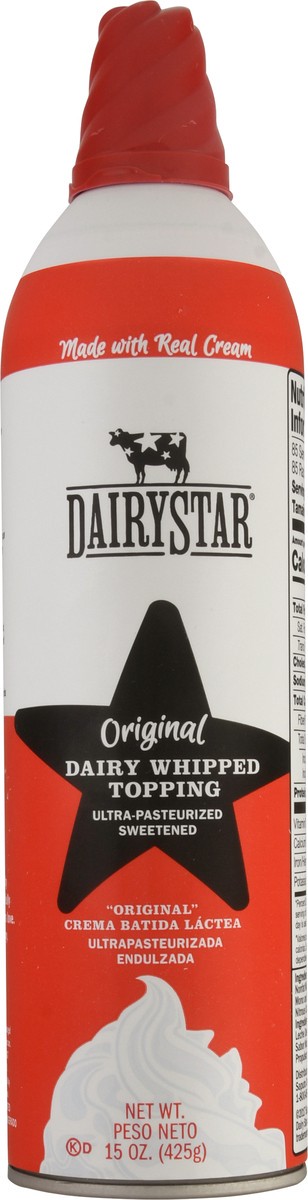 slide 6 of 9, Dairy Star Dairystar Dairy Whipped Topping, Original, 