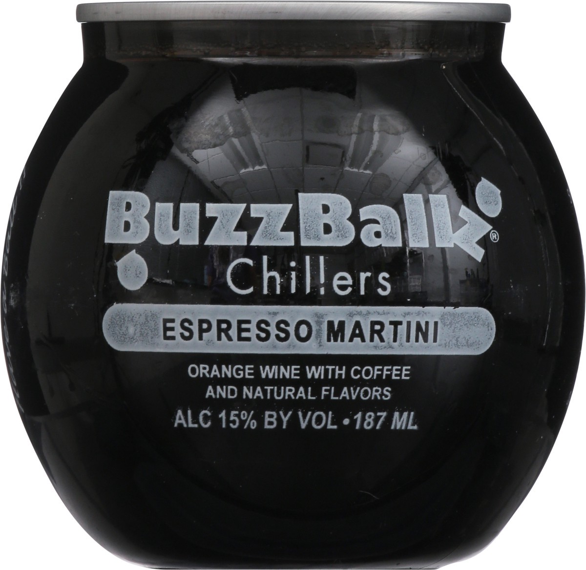 slide 6 of 9, BuzzBallz Buzz Chillers Espresso, 187 ml