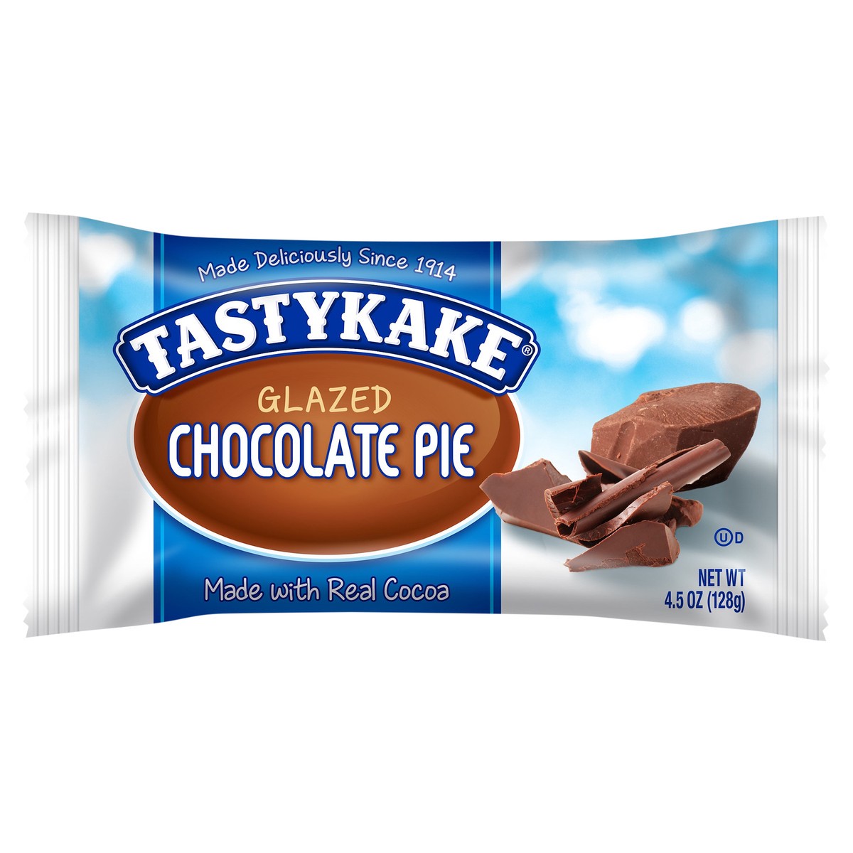 slide 1 of 1, Tastykake® Glazed Chocolate Pie 4.5 oz. Wrapper, 4.5 oz