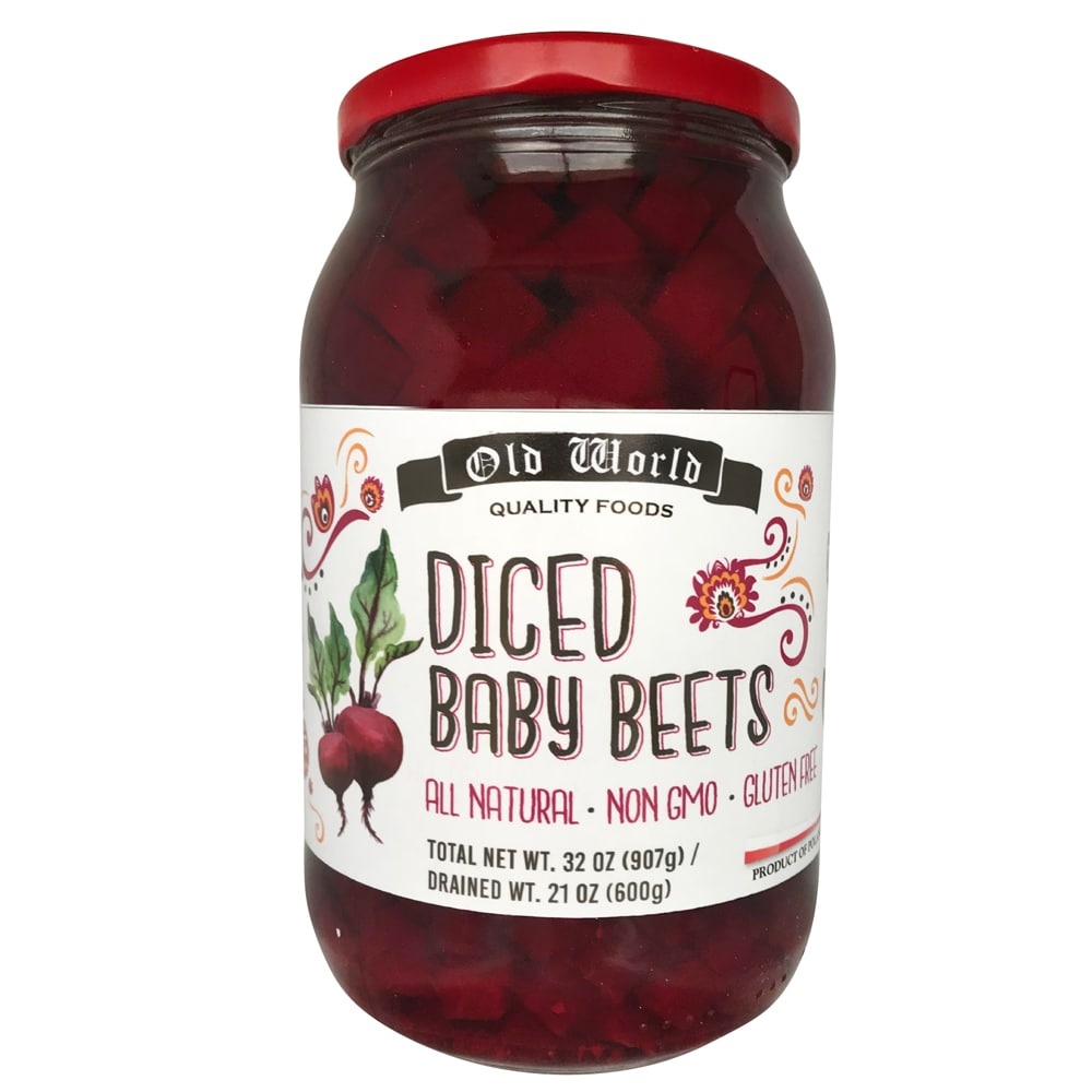 slide 1 of 1, Old World Diced Baby Beets, 32 oz