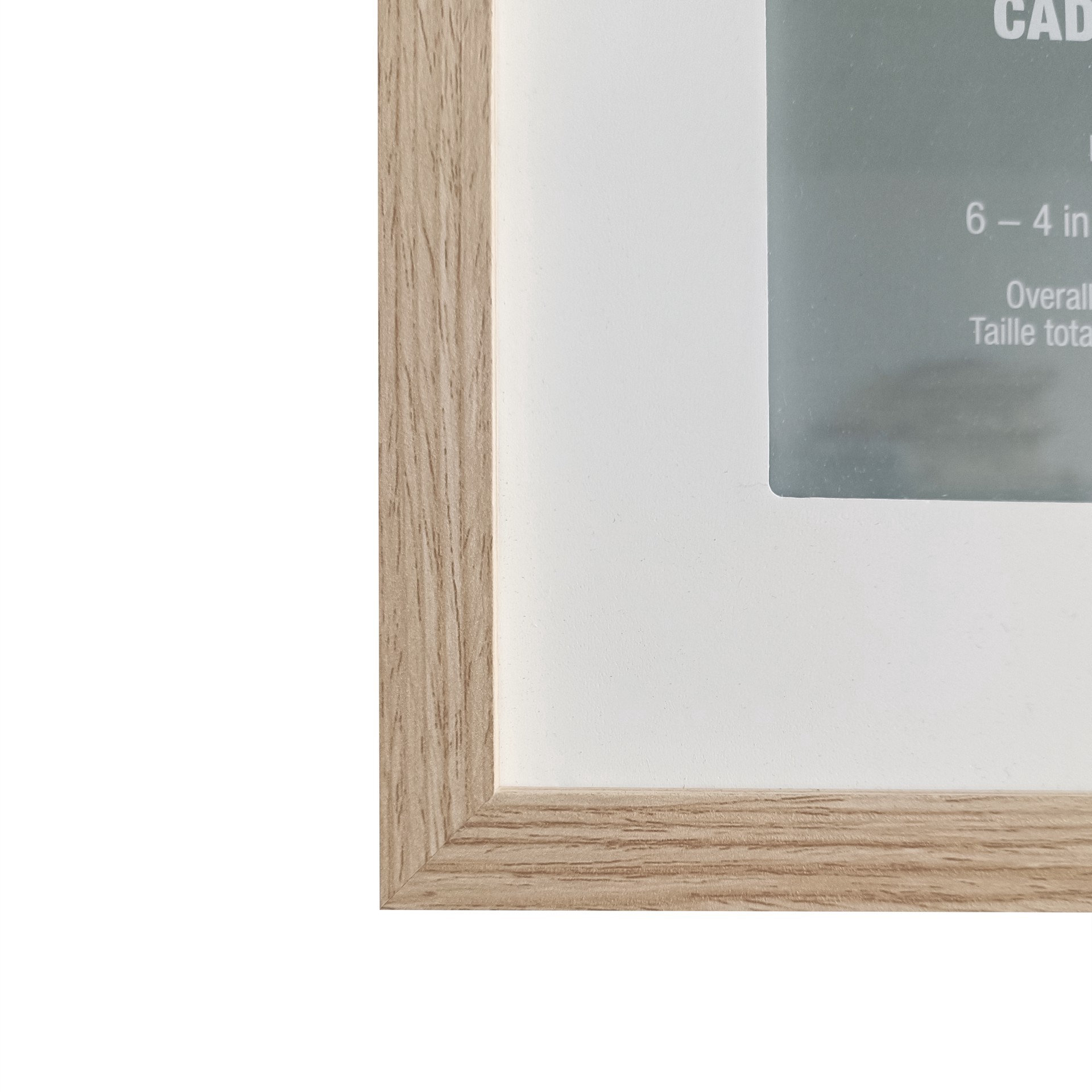 slide 4 of 5, 6 Opening 4" X 6" Natural Woodgrain Family Collage Frame With Mat By Studio Decor, 4 in x 6 in