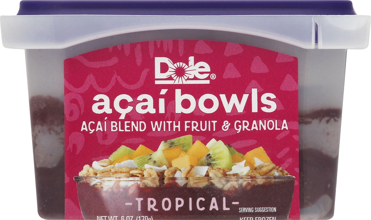 slide 6 of 10, Dole Tropical Acai Bowls 6 oz. Container, 6 oz