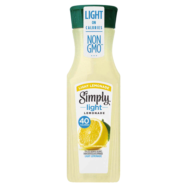 slide 1 of 2, Simply Light Lemonade, 11.5 fl oz