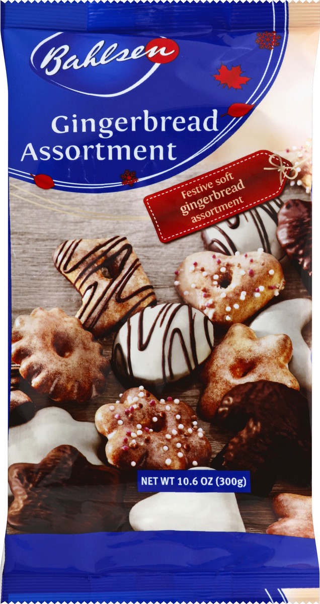 slide 3 of 5, Bahlsen Cookies Holiday Gingerbread Assortment, 10.6 oz