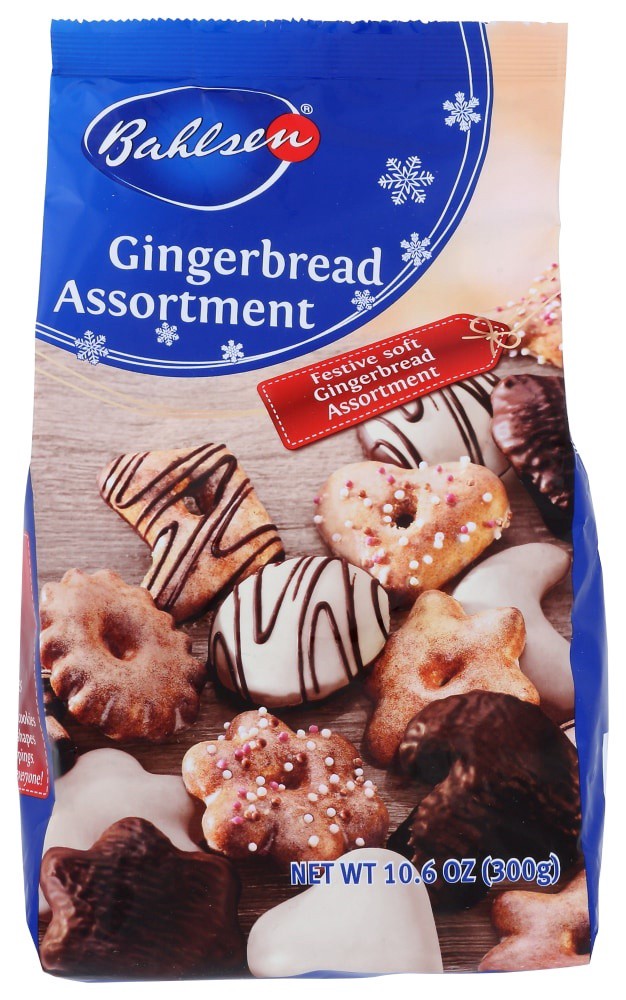 slide 1 of 5, Bahlsen Cookies Holiday Gingerbread Assortment, 10.6 oz