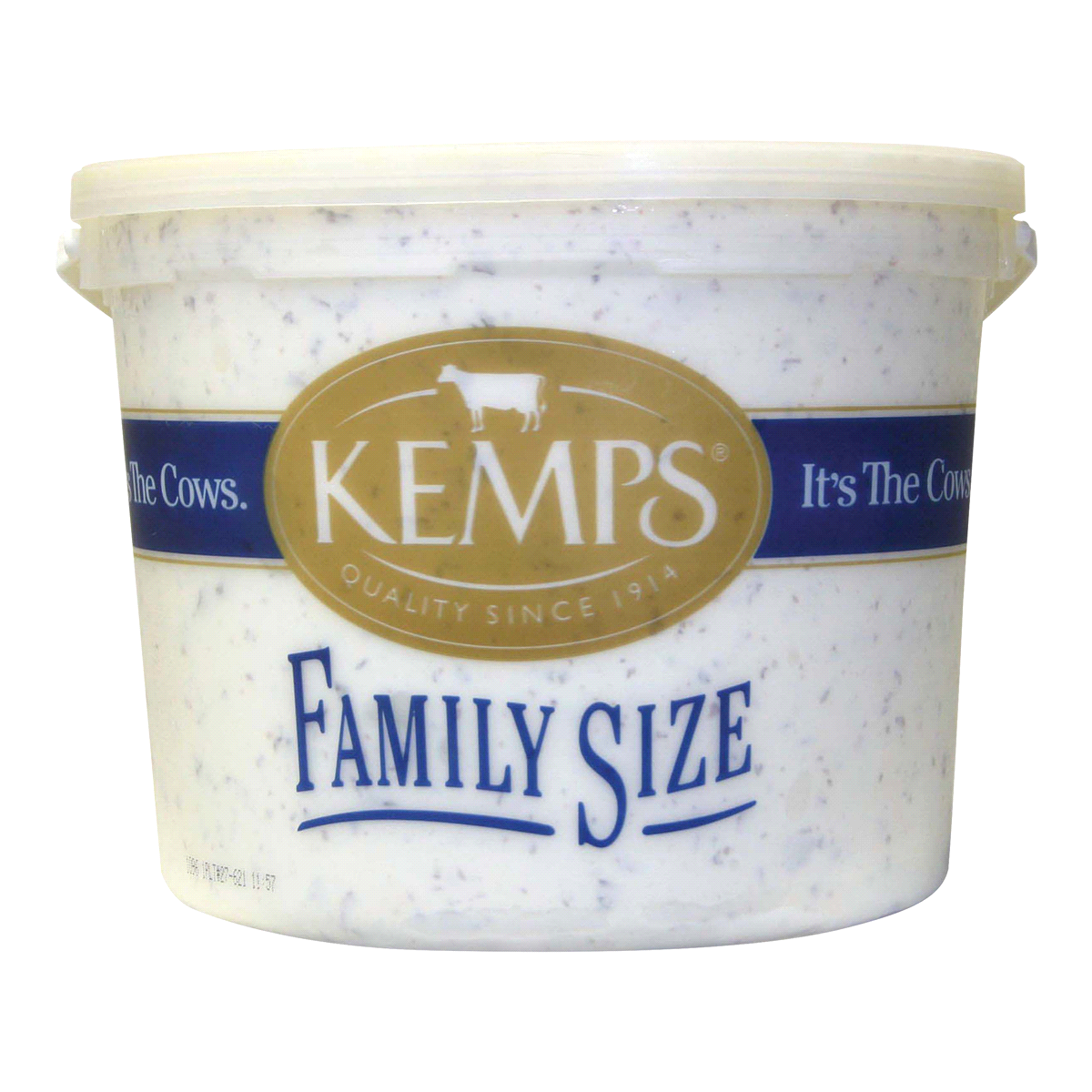 slide 1 of 6, Kemps Chocolate Chip Ice Cream Family Size, 1.03 gal