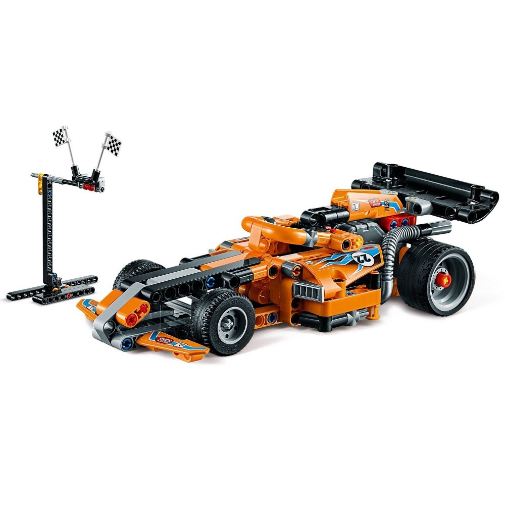 slide 6 of 7, LEGO Technic Race Truck 42104 Pull-Back Model Building Kit, 1 ct