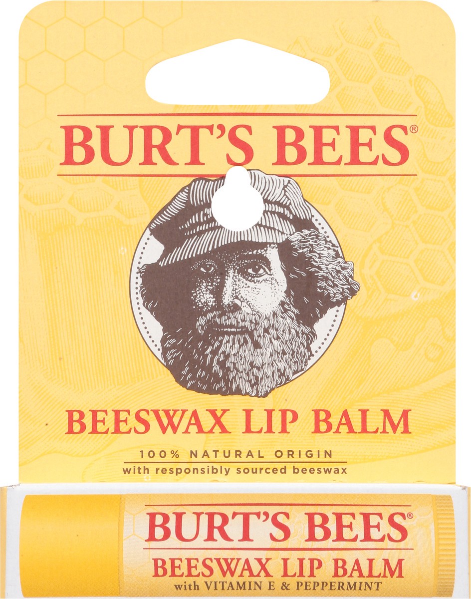 slide 3 of 9, Burt's Bees Beeswax Lip Balm with Vitamin E & Peppermint 0.15 oz, 0.15 oz