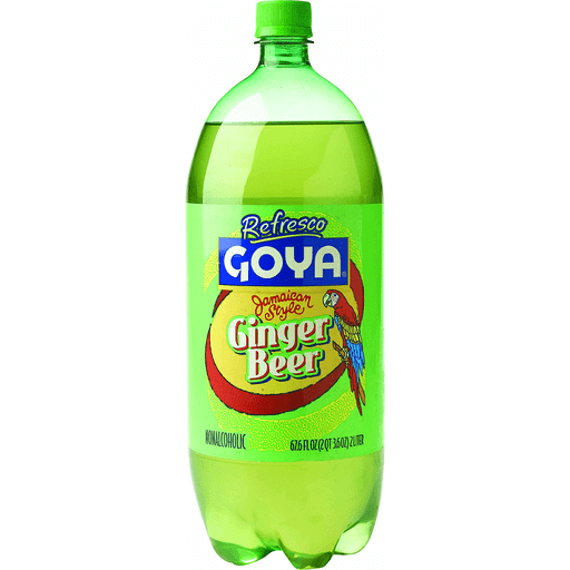 slide 1 of 1, Goya Ginger Beer, Jamaican Style, Nonalcoholic, 67.6 oz