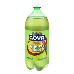 Goya Ginger Beer, Jamaican Style, Nonalcoholic- 2 liter