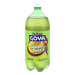 Goya Ginger Beer, Jamaican Style, Nonalcoholic- 2 liter
