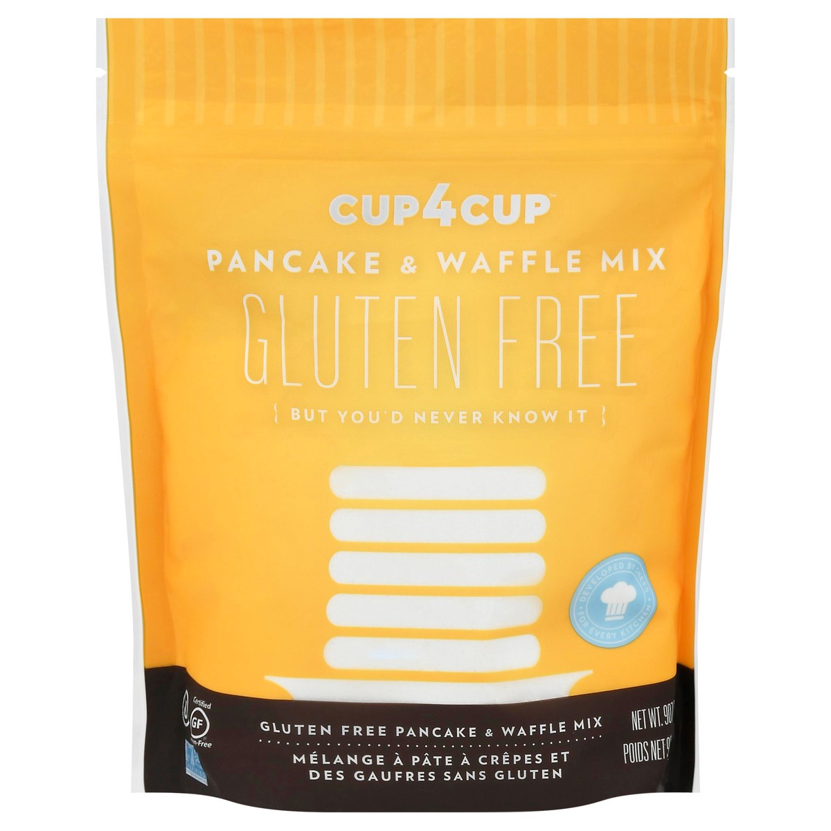 slide 11 of 14, Cup4Cup Gluten Free Pancake & Waffle Mix 907 gr, 907 g