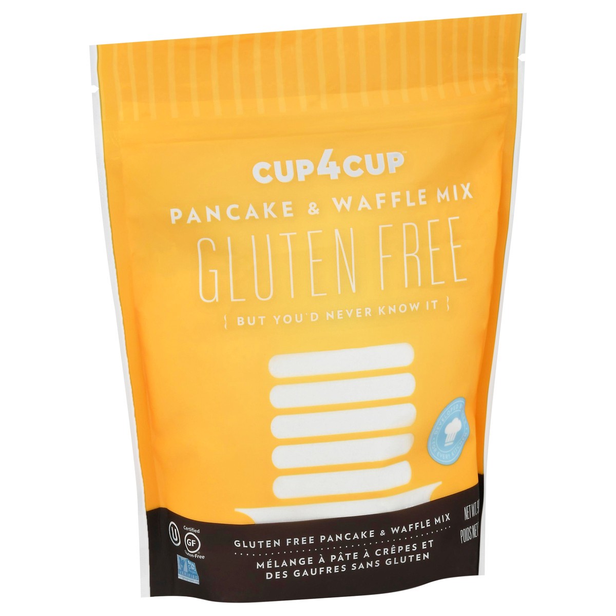 slide 2 of 14, Cup4Cup Gluten Free Pancake & Waffle Mix 907 gr, 907 g