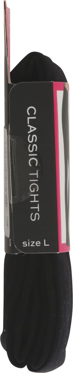 slide 2 of 10, Classic Tights Black Large 1 Count, 1 ct