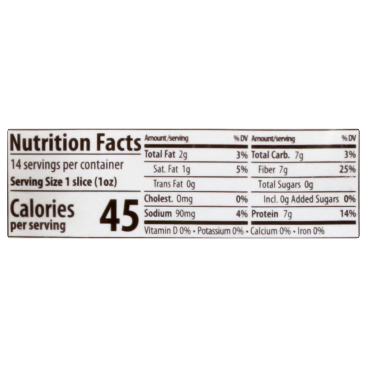 slide 9 of 13, ThinSlim Foods Bread 14 oz, 14 oz