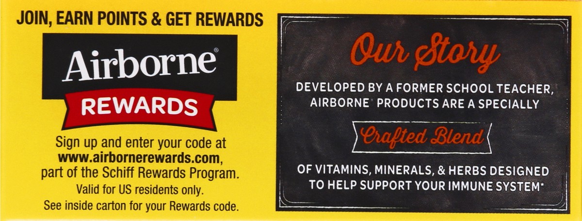 slide 11 of 12, Airborne Very Berry Effervescent Tablets, 10 count - 1000mg of Vitamin C - Immune Support Supplement (Packaging May Vary), 10 ct